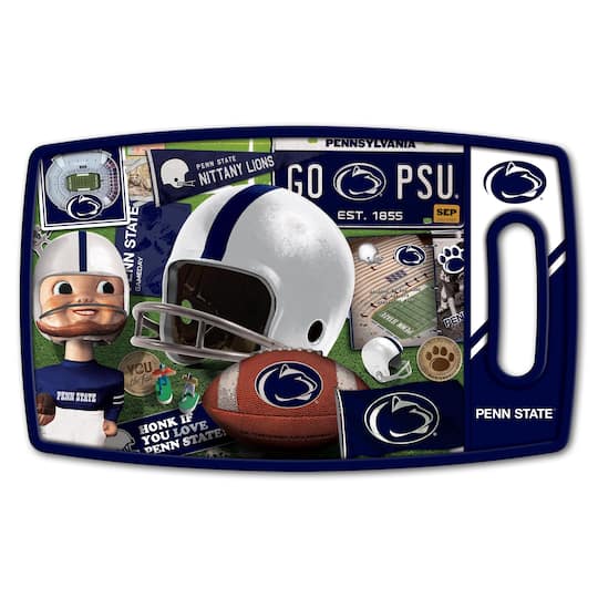 College Retro Series Cutting Board By Youthefan in Penn State Nittany Lions | 14" x 9" | Michaels®
